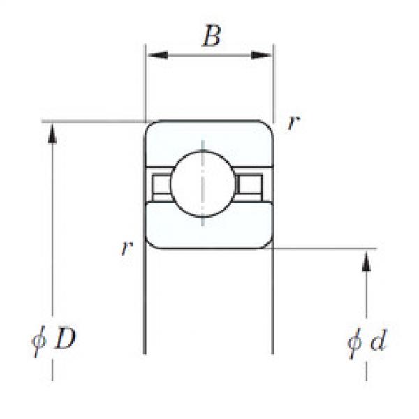 підшипник KDC040 KOYO #1 image