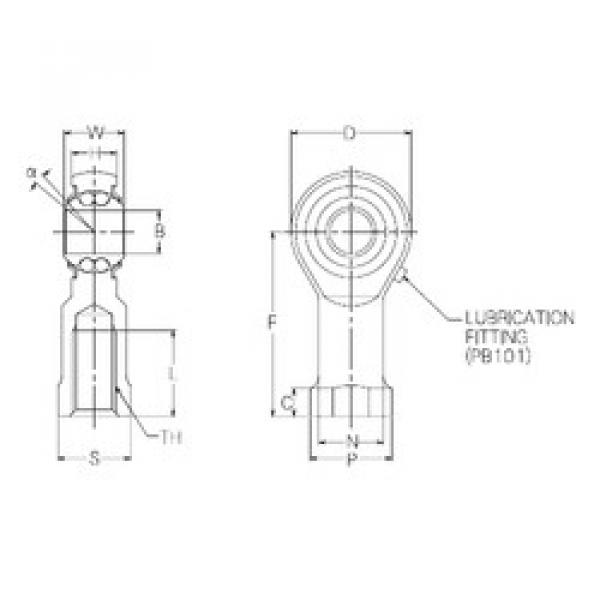 Bantalan PBR12FN NMB #1 image