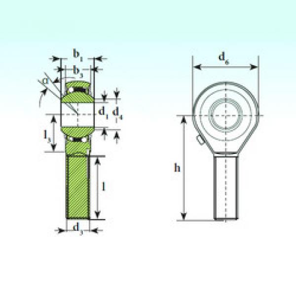 Bearing TSM 14 BB-O ISB #1 image