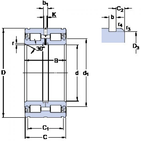 Подшипник NNF 5020 ADA-2LSV SKF #1 image