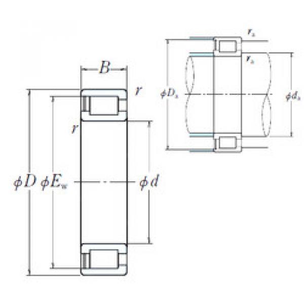 Bantalan NCF1834V NSK #1 image