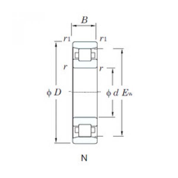 المحامل N205 KOYO #1 image