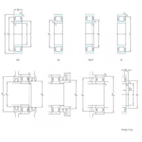 ตลับลูกปืน NUP2319ECP SKF #1 image