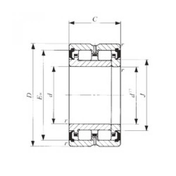 cylindrical bearing nomenclature TRU 12517860UU IKO #1 image