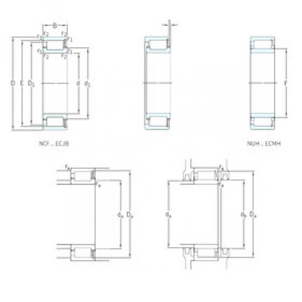 ตลับลูกปืน NCF2236ECJB SKF #1 image