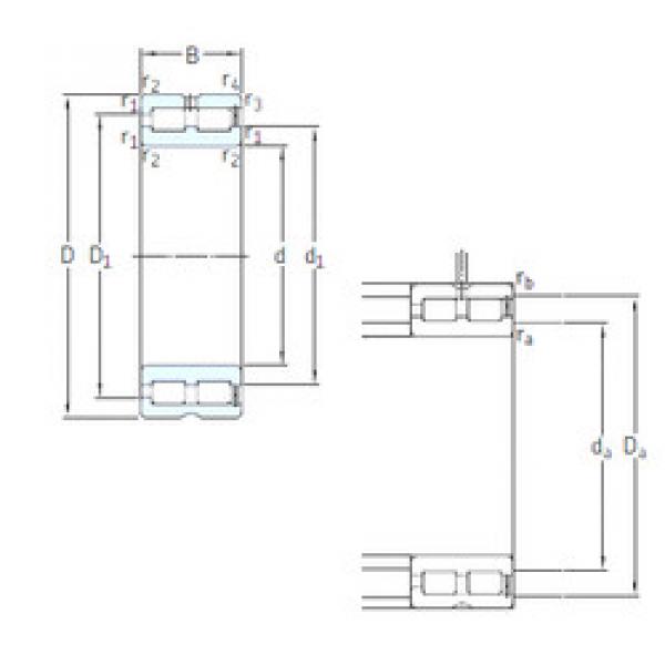 المحامل NNCF5007CV SKF #1 image