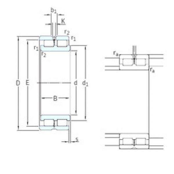 ตลับลูกปืน NNCL4856CV SKF #1 image