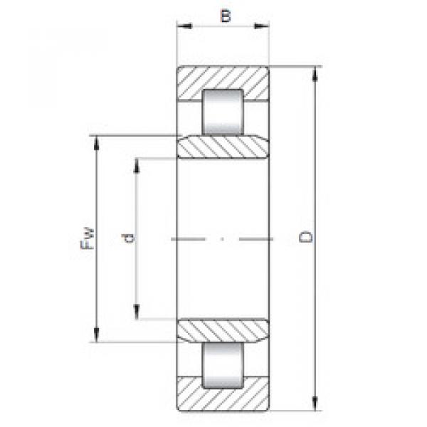 підшипник NU348 ISO #1 image