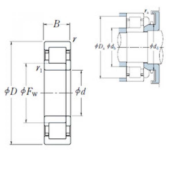 Подшипник NUP2316 ET NSK #1 image