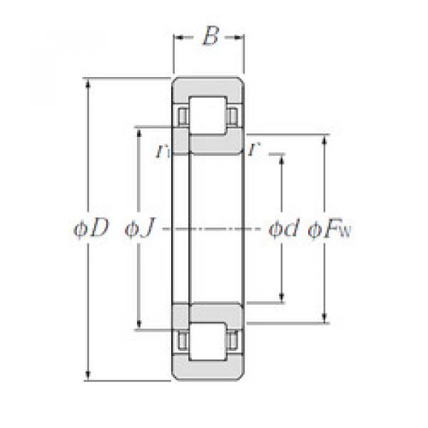 Rodamiento NUP2228E NTN #1 image