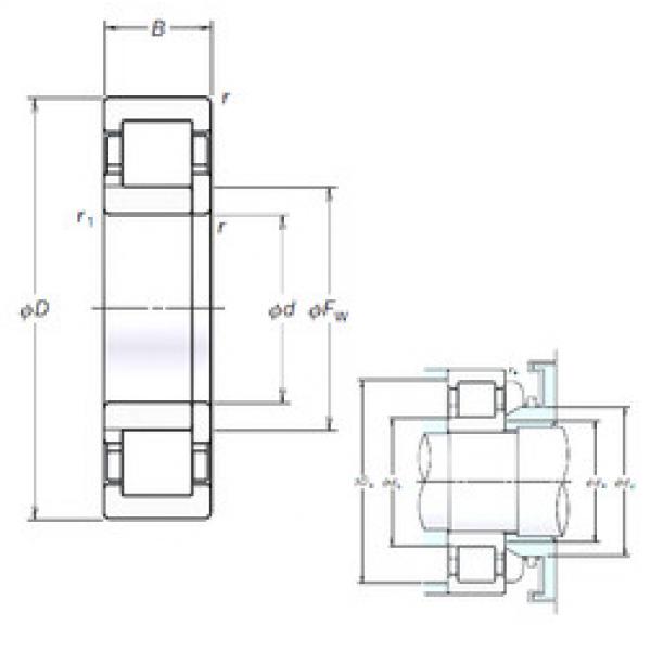 Подшипник NUP2334EM NSK #1 image