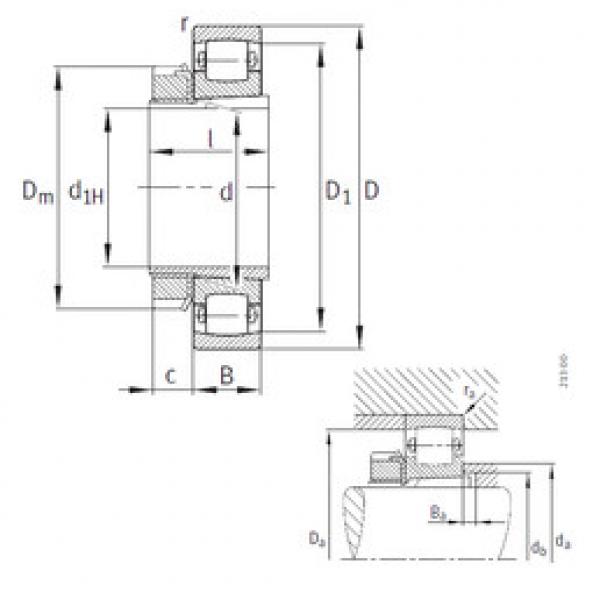 roulements 20205-K-TVP-C3+H205 FAG #1 image