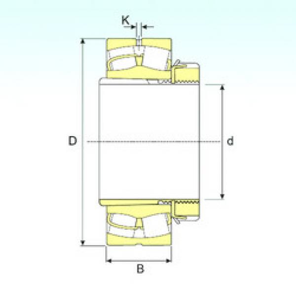 Spherical Roller Bearings 239/500 EKW33+OH39/500 ISB #1 image