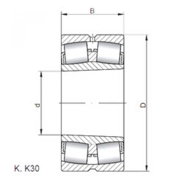 Spherical Roller Bearings 239/500 KW33 ISO #1 image