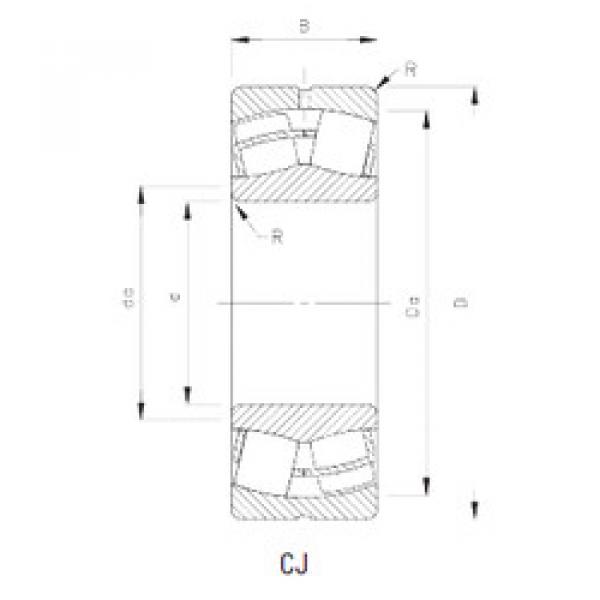 المحامل 22332CJ Timken #1 image