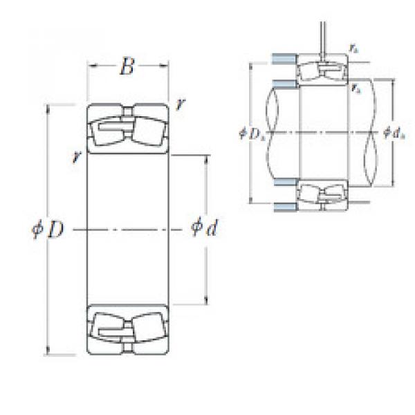 Подшипник 239/1060CAE4 NSK #1 image