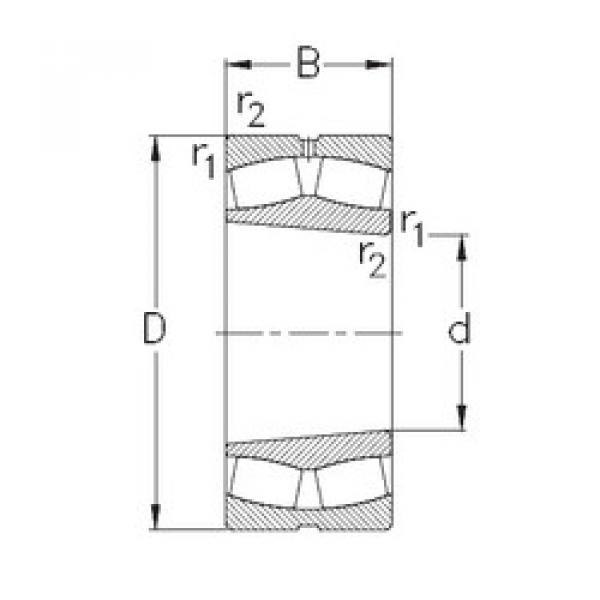 підшипник 239/500-K-MB-W33 NKE #1 image