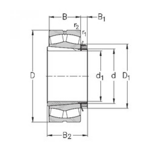 Spherical Roller Bearings 239/500-K-MB-W33+H39/500 NKE #1 image