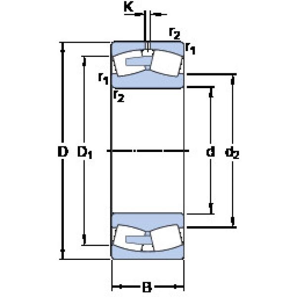 roulements 238/850 CAMA/W20 SKF #1 image