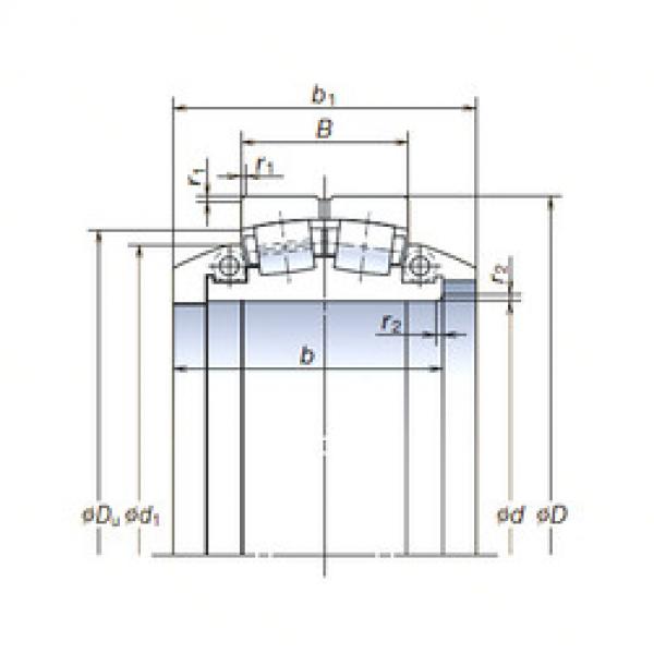 المحامل SL1120-3 NSK #1 image