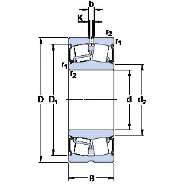 Bantalan BS2-2214-2RS/VT143 SKF #1 image