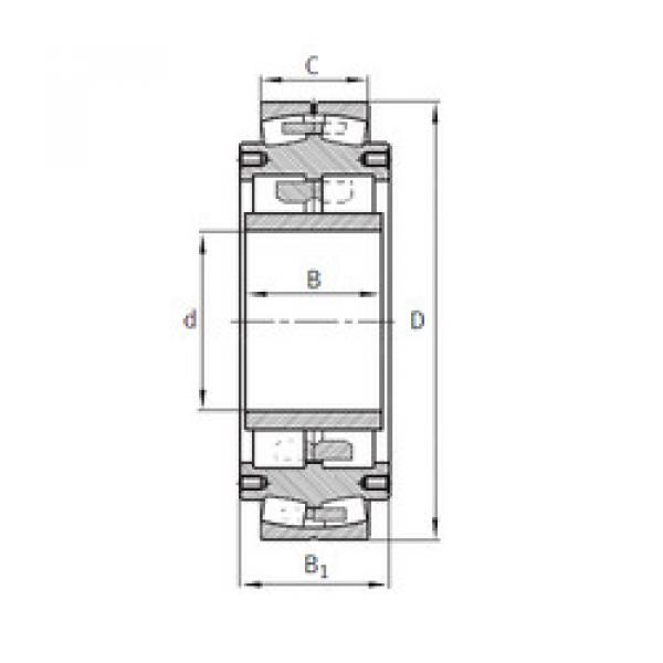 spherical roller bearing axial load Z-531150.04.DRGL FAG #1 image