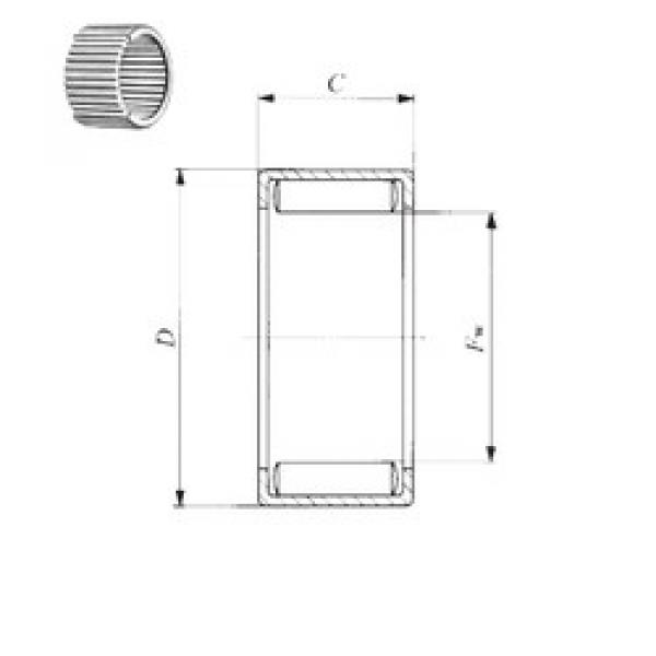 Rodamiento YB 1212 IKO #1 image