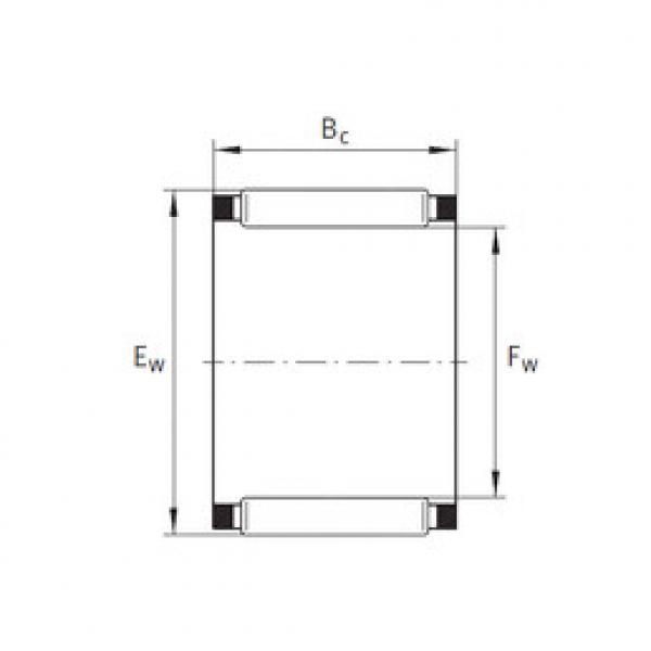 needle roller thrust bearing catalog K25X30X20 INA #1 image