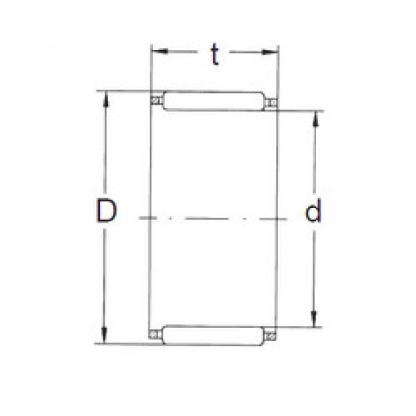 підшипник K24X28X13 FBJ #1 image