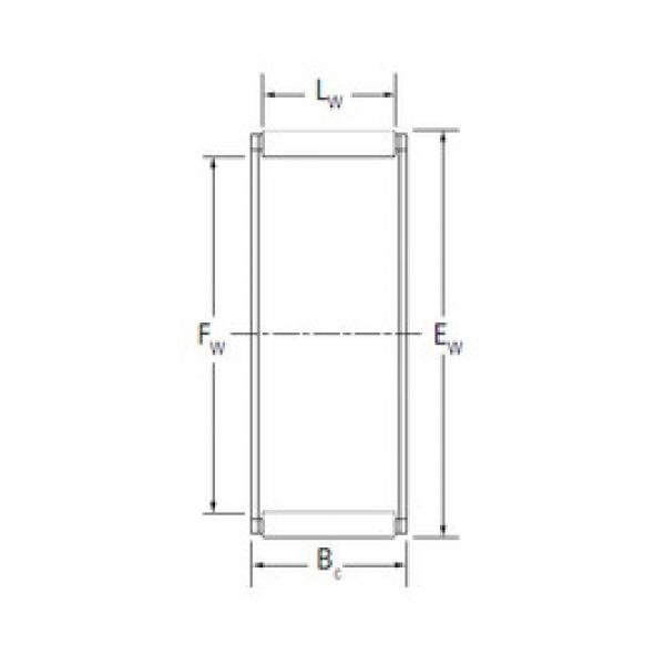 needle roller thrust bearing catalog K25X32X16BE KOYO #1 image