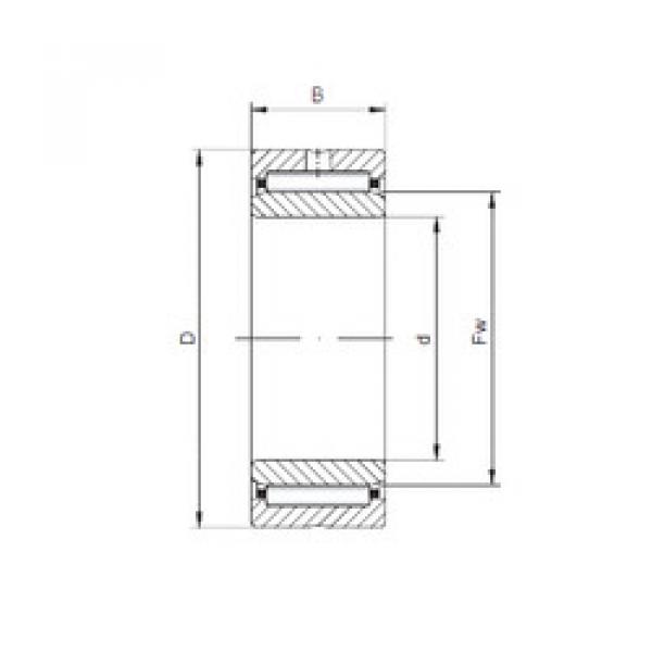 needle roller bearing sleeve NKI42/20 ISO #1 image