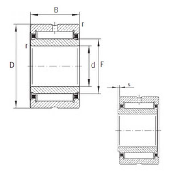 needle roller bearing sleeve NKI42/30-XL INA #1 image