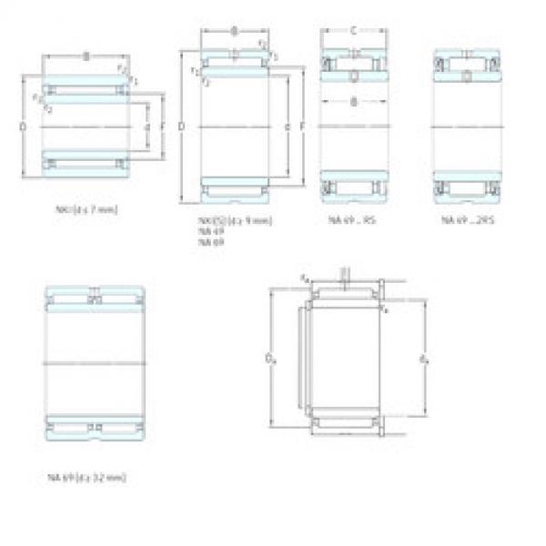 needle roller bearing sleeve NKI45/25TN SKF #1 image