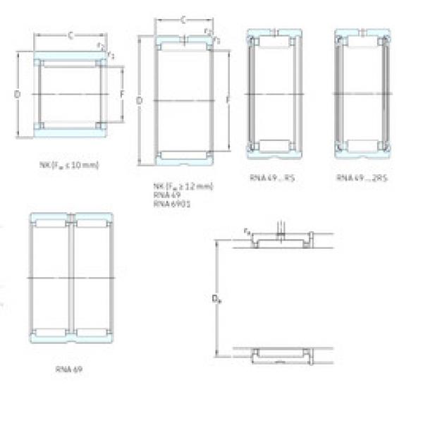 المحامل RNA4828 SKF #1 image