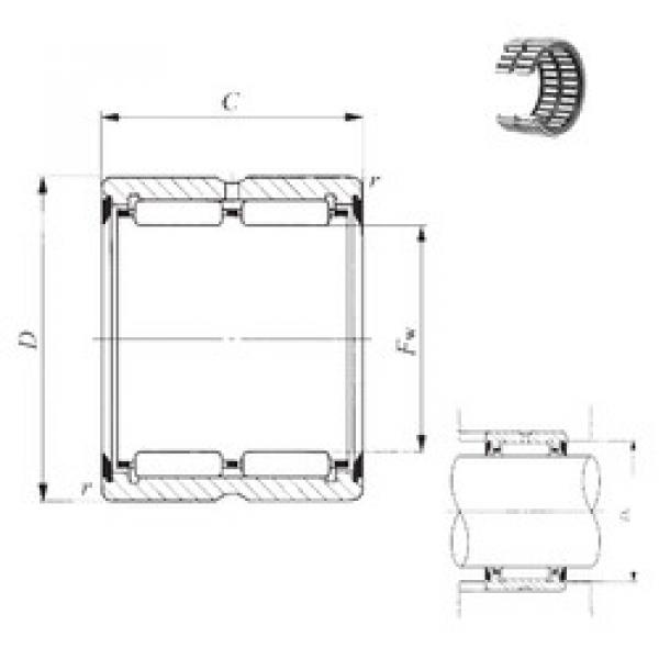 Bantalan RNA 69/32UU IKO #1 image