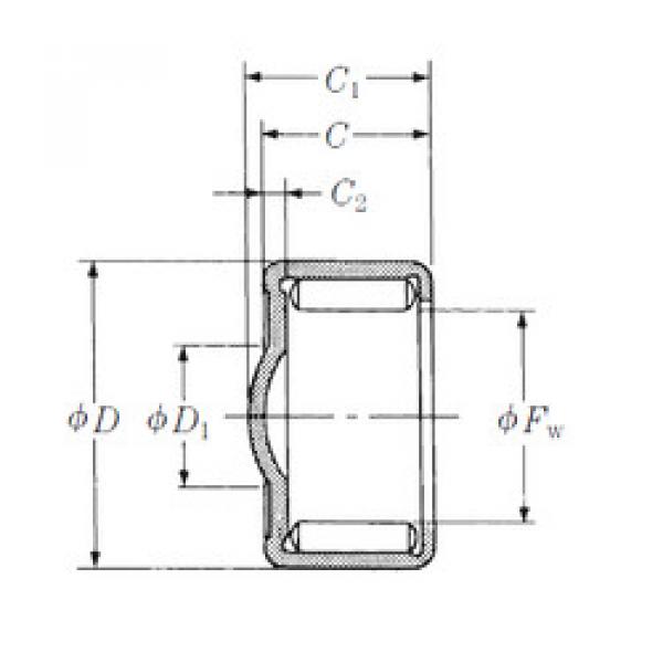 Needle Roller Bearing Manufacture ZY-108 NSK #1 image