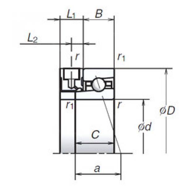 Подшипник 70BER19XE NSK #1 image