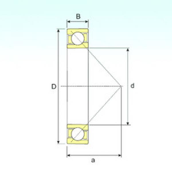 Подшипник 70892 A ISB #1 image