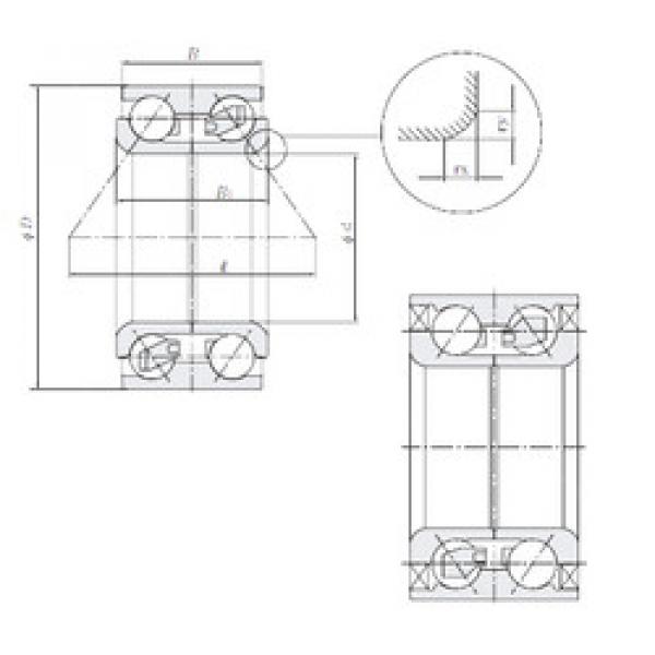 підшипник TM-DE08A74CS10PX1/L260 NTN #1 image