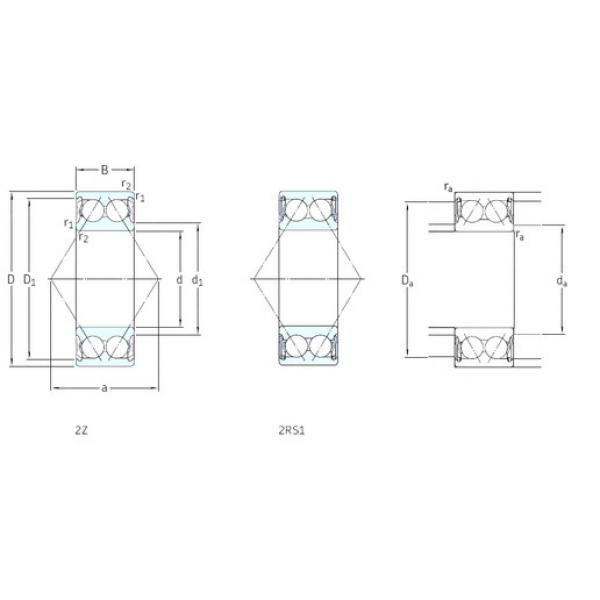 roulements 3307A-2RS1 SKF #1 image