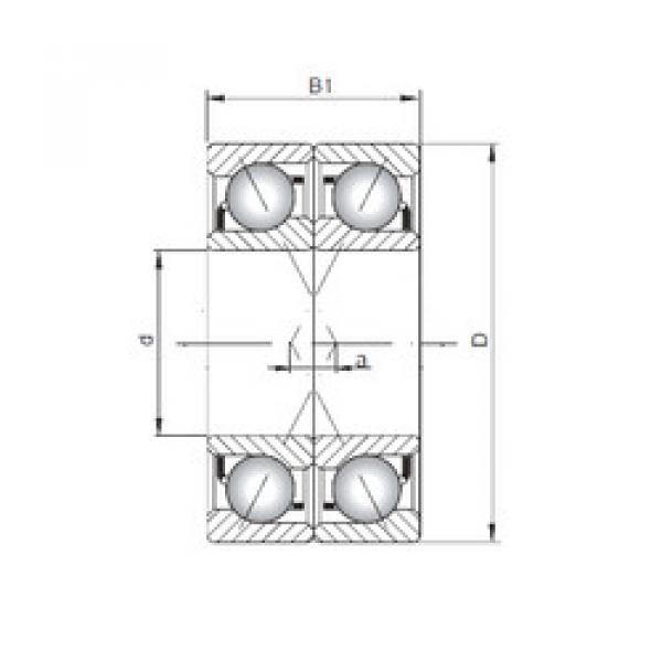 Подшипник 7076 BDF ISO #1 image