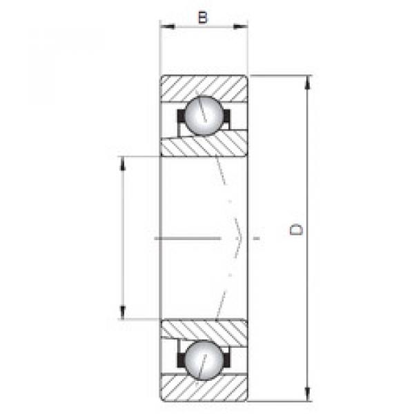 Подшипник 71800 ATBP4 CX #1 image