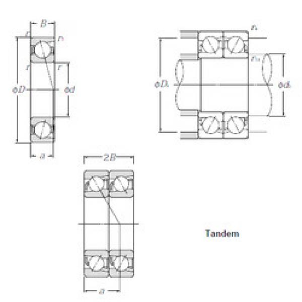 Rodamiento 7905DT NTN #1 image