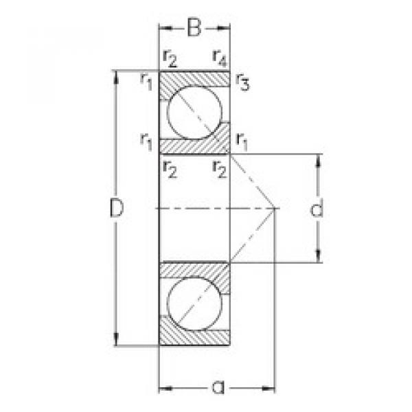 المحامل 7217-BE-TVP NKE #1 image