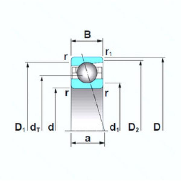 Подшипник 7909CTRSU NSK #1 image