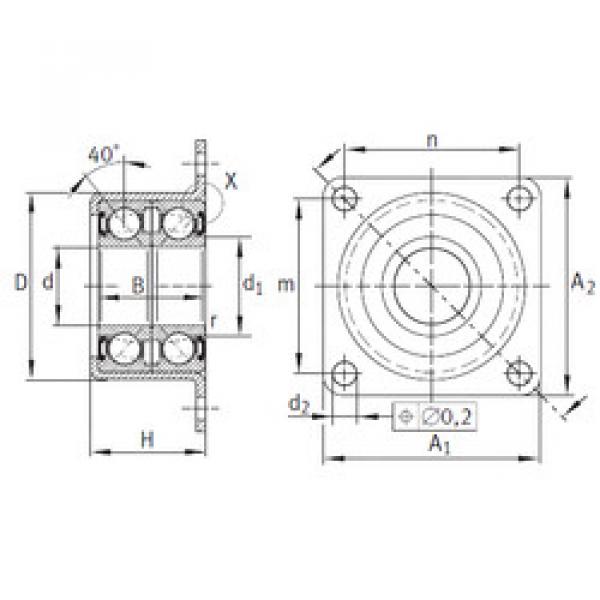 підшипник ZKLR2060-2RS INA #1 image