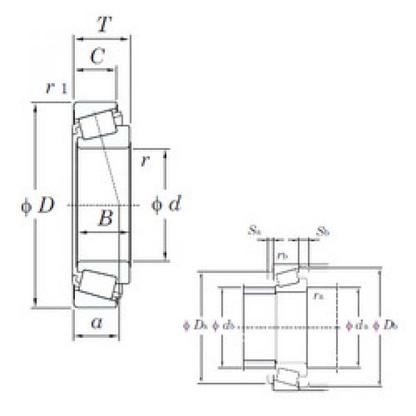 Подшипник 744AR/742 KOYO #1 image