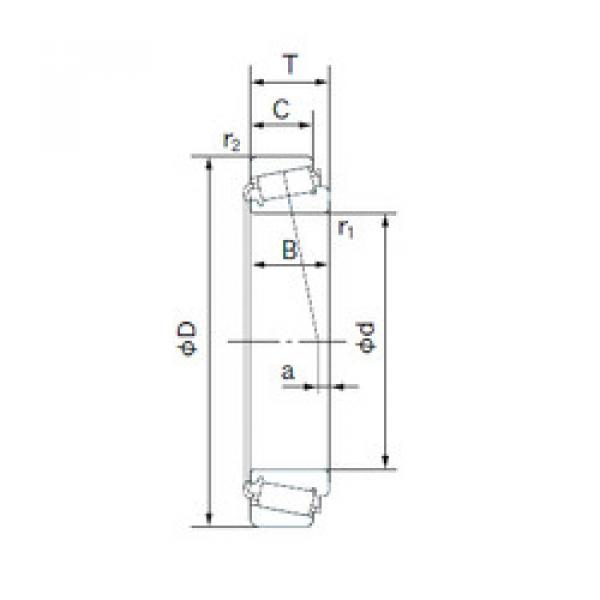 Подшипник 745A/742 NACHI #1 image