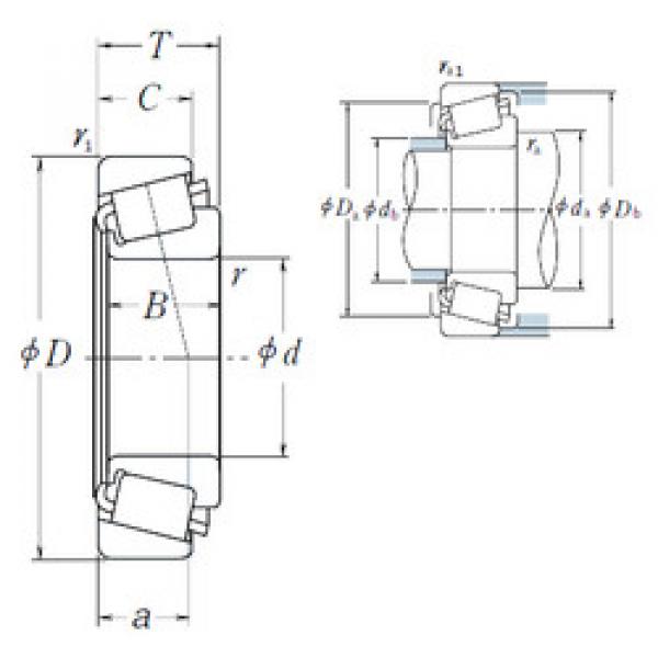 Подшипник 750/742 NSK #1 image