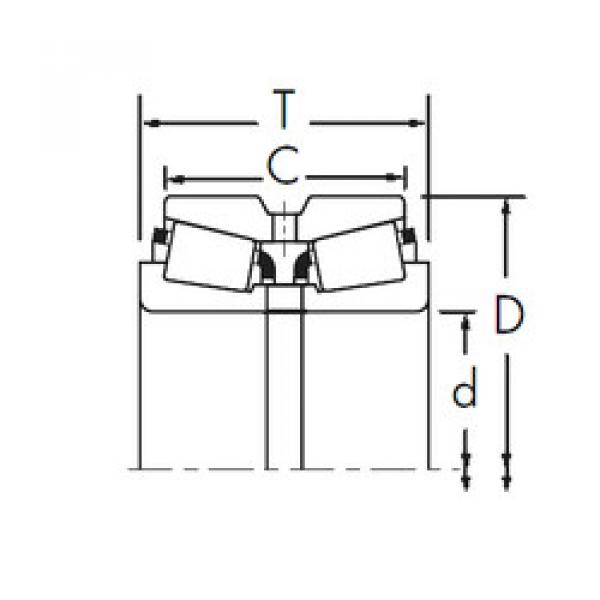 المحامل 776/774D+X2S-776 Timken #1 image